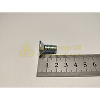 Винт М10*1,5*20 потай. шлиц тормозного барабана Г-3302 (уп. 20 шт)