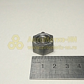 Гайка М10*1,25 приварная высокая (12 мм) (БелЗАН)(уп. 20 шт)