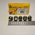 К-т гаек крепления колеса М12*1,25 (21, ключ 17, конус, открытая, хром 1156) (к-т 5 шт)