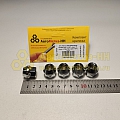 К-т гаек крепления колеса М12*1,5 (21, ключ 17, конус, открытая, хром 1157) (к-т 5 шт)