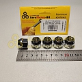 К-т гаек крепления колеса М12*1,5 (21, ключ 19, конус, открытая, хром 1107) (к-т 5 шт)