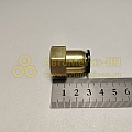 Фитинг прямой внутренняя резьба М22*1,5 ф12(уп. 5 шт)