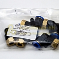 Фитинг угловой внутренняя резьба М10*1 ф10(уп. 5 шт)