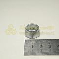Гайка М12*1,25 с нейлоновым кольцом (12 мм) (БелЗАН)(уп. 20 шт)