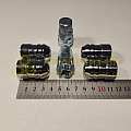 Гайка колесная секретная М12*1,25 (36, конус, хром., закрытая) (к-т 4 шт+2 ключ) (секретка)