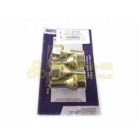 Болт колесный  М12*1,5 (50,5 24, ключ 17, цинк)  Vesta, X-Ray(БелЗАН)(уп. 10 шт) (болт колеса)