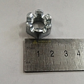 Гайка М12*1,25 корончатая (БелЗАН)(уп. 10 шт)