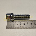 Болт колесный М14*1,5 (66 45, ключ 17, сфера, хром.) (уп. 5 шт)