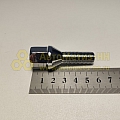 Болт колесный М12*1,25 (57 30, ключ 17, конус, хром.) (уп. 5 шт)