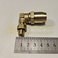 Фитинг угловой M10*1х ф10 с контргайкой и уплотнением STARTEC