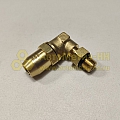 Фитинг угловой M10*1х ф8 с контргайкой и уплотнением STARTEC