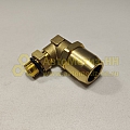 Фитинг угловой M14*1,5х ф16 с контргайкой и уплотнением STARTEC