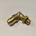Фитинг угловой M12*1,5х ф8 с контргайкой и уплотнением STARTEC
