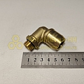 Фитинг угловой M16*1,5х ф16 с контргайкой и уплотнением STARTEC