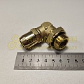 Фитинг угловой M22*1,5х ф12 с контргайкой и уплотнением STARTEC