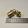 Фитинг угловой M16*1,5х ф15 с контргайкой и уплотнением STARTEC