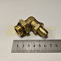 Фитинг угловой M22*1,5х ф6 с контргайкой и уплотнением STARTEC