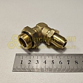 Фитинг угловой M22*1,5х ф8 с контргайкой и уплотнением STARTEC