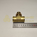 Тройник М22*1,5(внутр.)хM22*1,5хМ22*1,5(внутр.) c контргайкой и уплотнением STARTEC