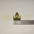 Тройник М16*1,5(внутр.)хM14*1,5хМ16*1,5(внутр.) c контргайкой и уплотнением STARTEC