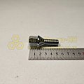 Болт колесный М12*1,25 (54 27, ключ 17, конус, хром.) (КРЕПКИЙ ОРЕШЕК)(10.9)(уп. 5 шт)