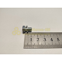 яяБолт М6*1*10 крепления радиатора с гровером 2108-2115 (БелЗАН)(уп. 50 шт)