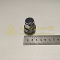 Гайка колесная М12*1,25 (37, ключ 21, прессшайба, закрытая, хром.)(уп. 5 шт)