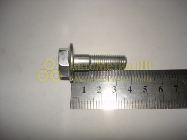 Болт М10*1,25*35 с фланцем (левая резьба) КАЛИНА (БелЗАН)(уп. 20 шт ...