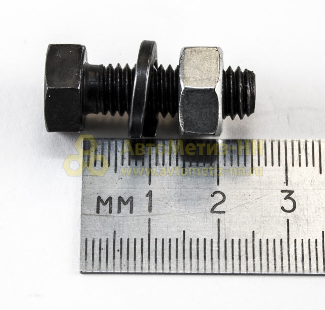 Болт М8*1,25*25 шаровой опоры ВАЗ в/сб (БелЗАН)(уп. 10 шт) для \"ВАЗ ...