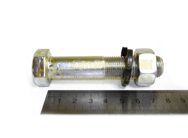 Болт М16*1,5*80 ушка перед.рессоры в/сб _ (БелЗАН)(уп. 10 шт) купить в ...